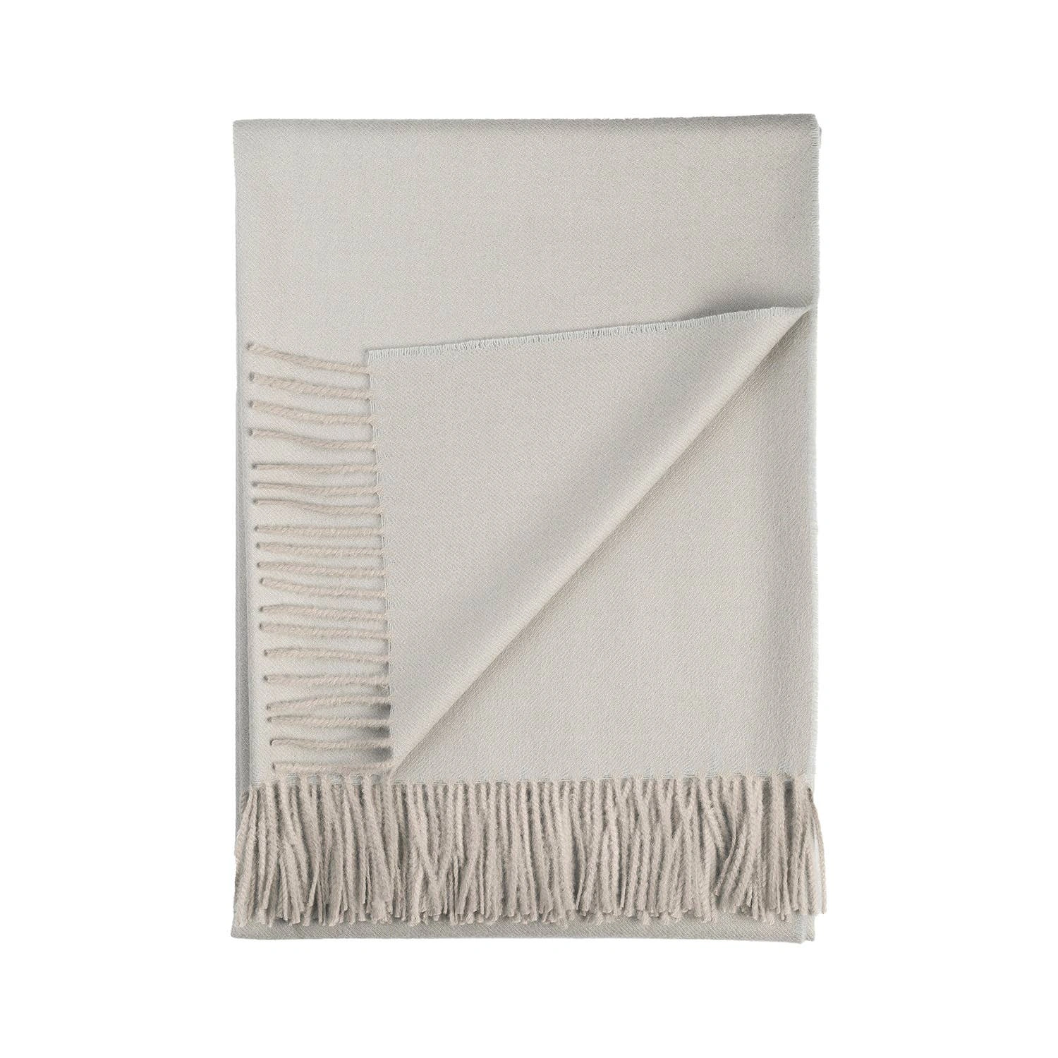 Cloud-Soft Baby Alpaca Throw – London Fog Dream